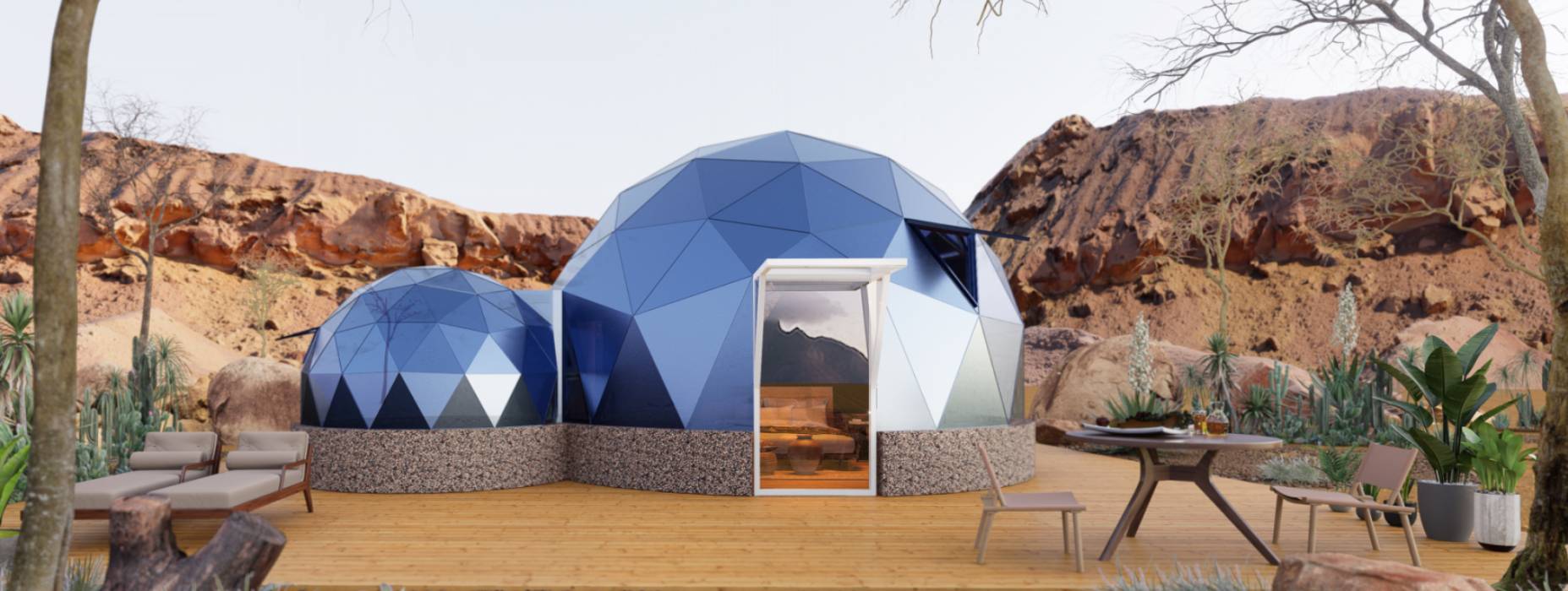 柯城区球形智能光伏玻璃星空房